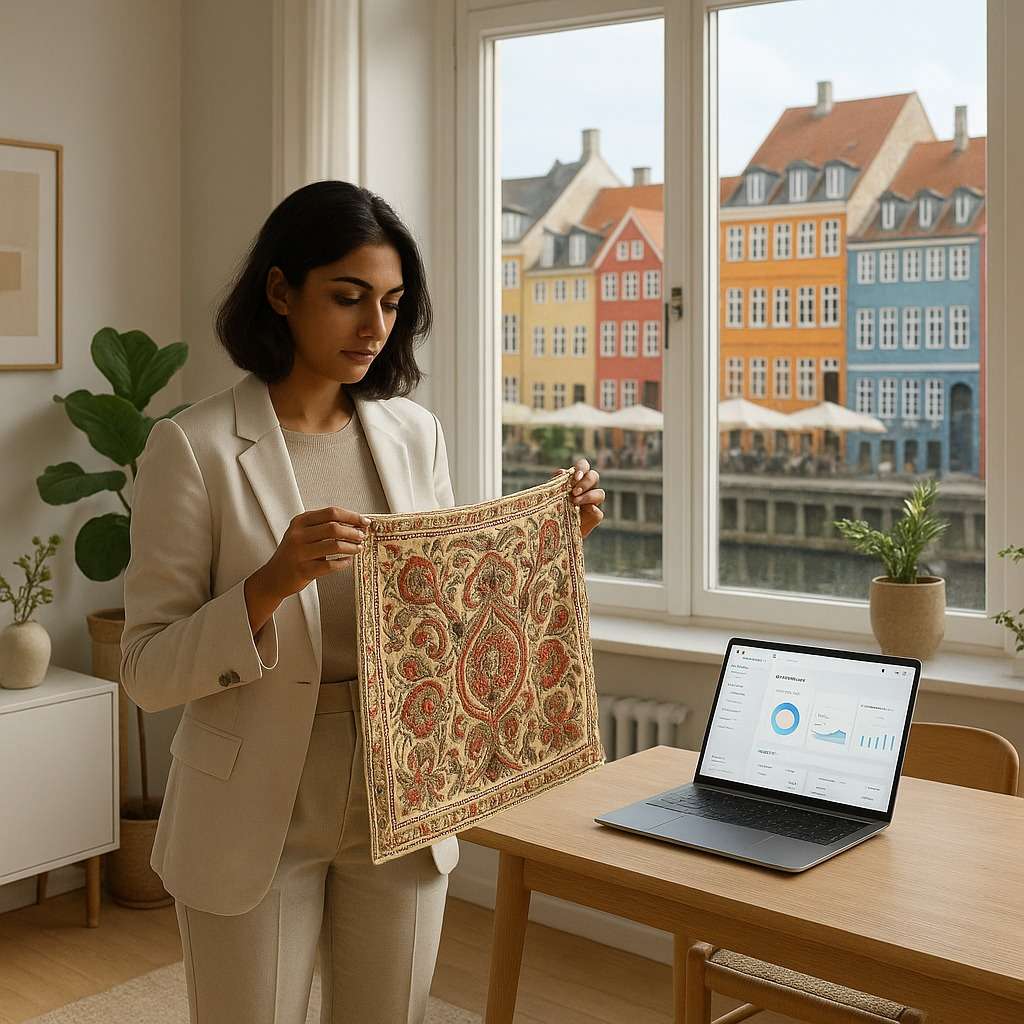 Copenhagen Hygge, Indian Hues: How a Curator Builds a Global Textile Business with Keevaa In Denmark